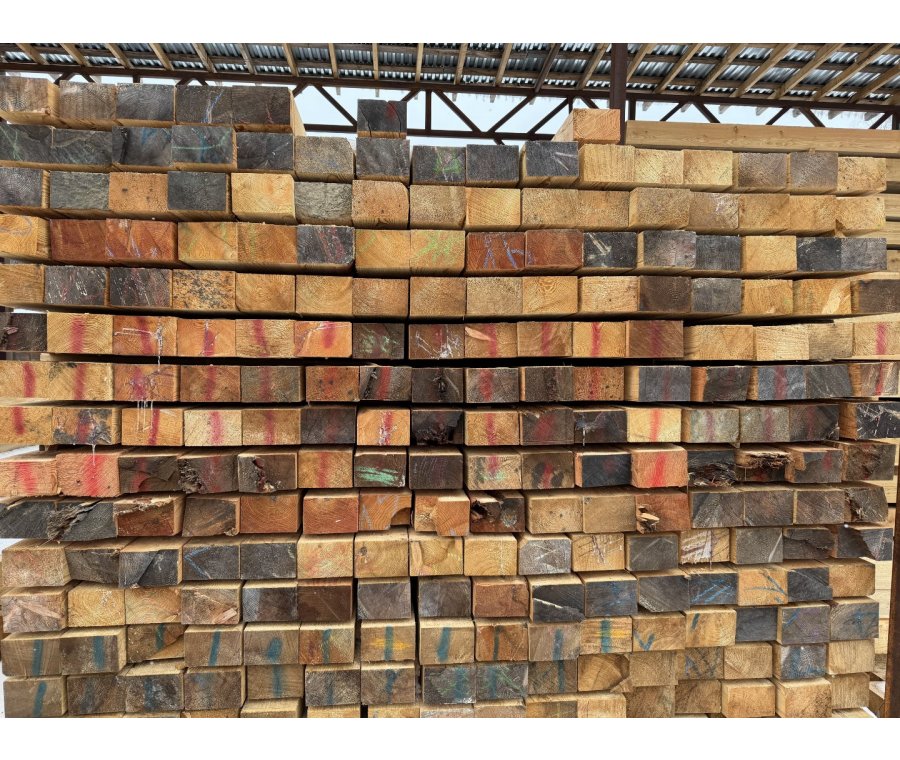 Брус обрезной из лиственницы 100х150х6000